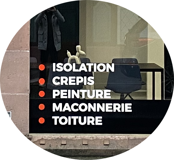 Travaux de crépis, peinture, maçonnerie, isolation, toiture